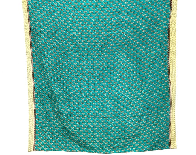 Classic Large Light Silk Head Scarf. 43" by 43" (109cm x 109cm) comes in a Special Gift Bag. The classic beautiful gift for her