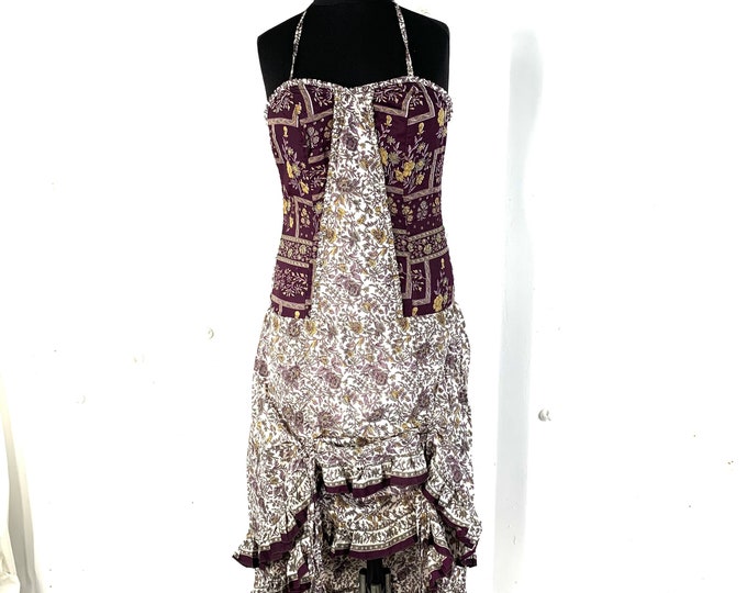 Ruby Fantasy Dress in Silk One Size SKU:735-2072