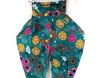 Cotton Harem Pants with handy Zip Pocket.