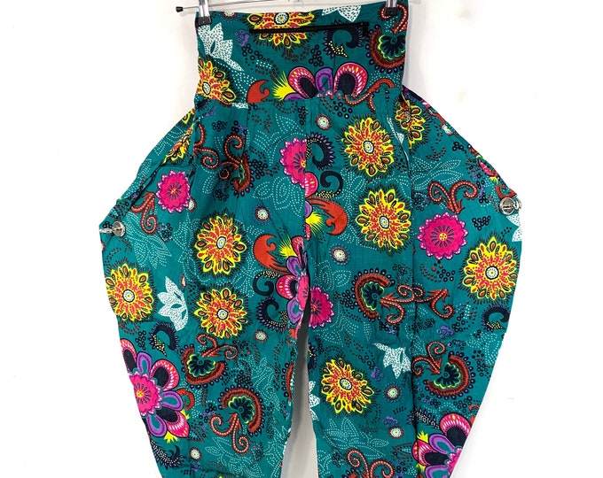 Cotton Harem Pants with handy Zip Pocket.