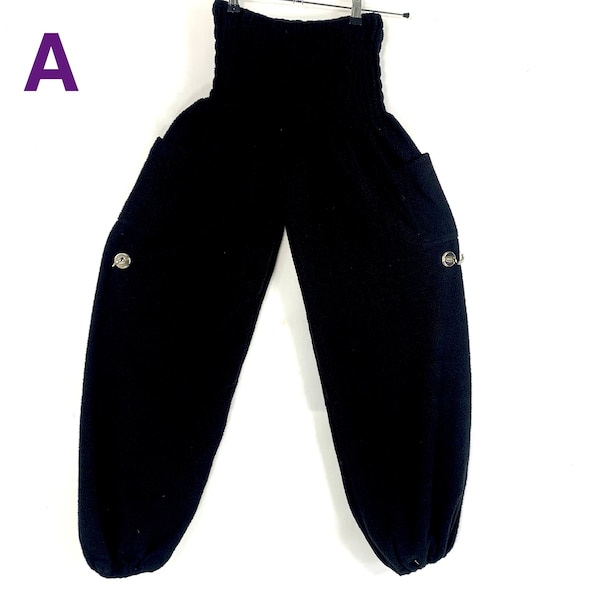 Blanket Harem Pants One Size, Warm Baggy Trousers Unisex, Perfect for chilly days and nights. SKU:791