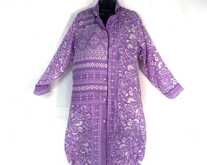 M. Romilly Silk Shirt Dress, Long Sleeve with Pocket SKU:321-4965