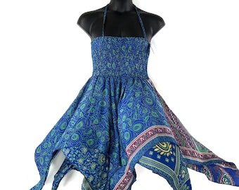 2XL Bust Agetha Midi Silk Fairy Dress - Summer Maternity Dress SKU:908-7361