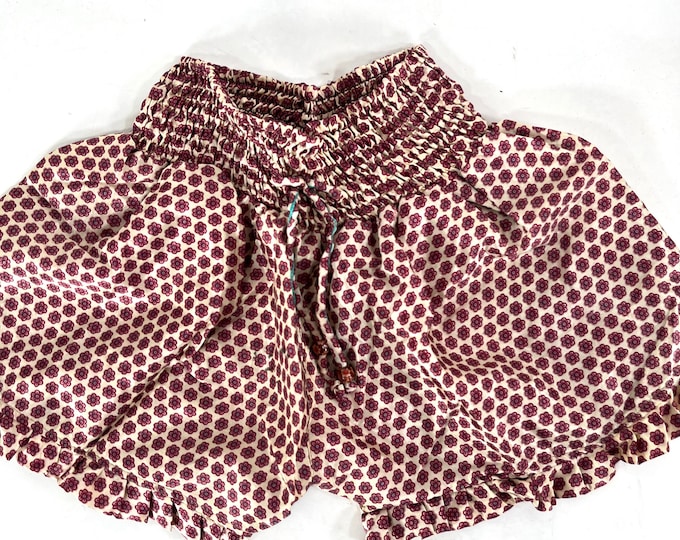 M/L. Silk Venus Shorts; Sexy Hot Pants, Soft Silky Boho Booty Shorts SKU:SS2-7567