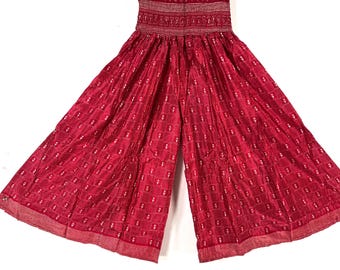 2XL Corlissa Culottes -  Wide Leg Palazzo Pants - Summer Silk (SKU:837-8644)