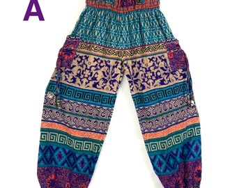 Boho Chic; Soft and Stylish Blanket Harem Pants for All-Day Comfort, Kambal Pants SKU:974