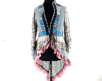 3XL Seraphina Corset Dress - Silk - Long Sleeves (SKU:1010-9298)