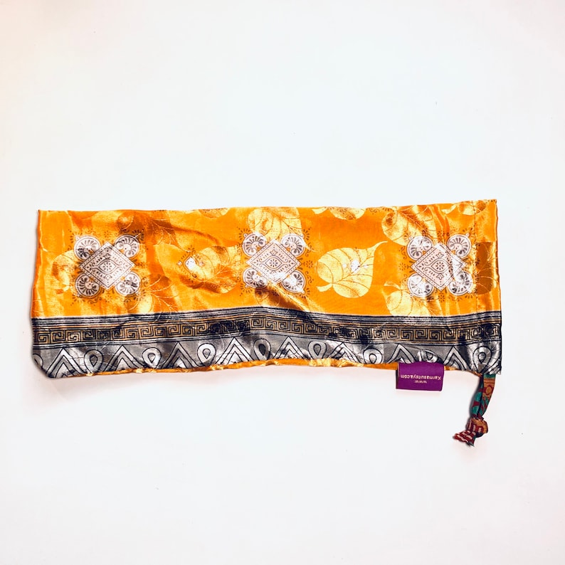 Silk Drawstring Bag 6x18-15cm x 46cm The Perfect Reusable Bottle Gift Wrap.