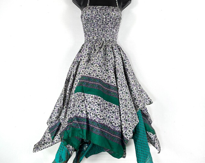 Tatiana Fairy Dress 43" (109cm) Length, One size, Silky Summer, Bohemian, hippie, boho, gypsy, princess. SKU: 902-7231