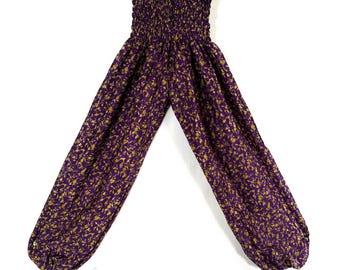 Tina Silk Pantaloon - One Size - Gypsy High Crotch Harem Trousers SKU:840-9423