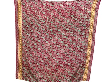 Classic Large Light Silk Head Scarf. 43" by 43" (109cm x 109cm) comes in a Special Gift Bag. The classic beautiful gift for her