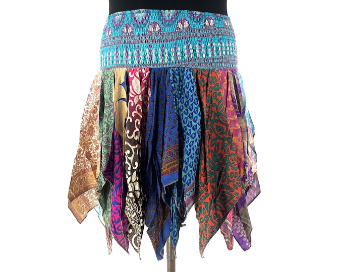XL. Lilly Short Plus Size Mini Skirt. Harem style waist gives comfortable fit & flexibility. SKU:748-9441