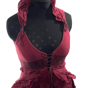 Maroon Fairy Dress - Etsy Singapore