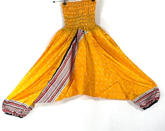 Harem Pants - One size - Summer Silk - Drop Crotch Trousers SKU:880-8064