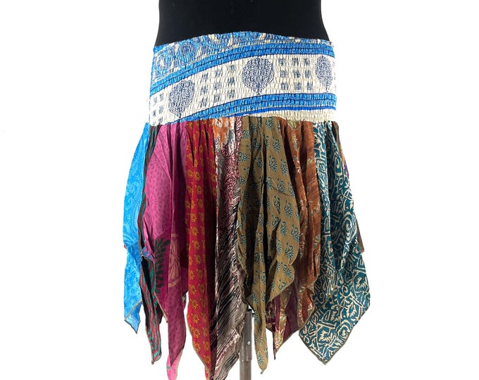 XL. Lilly Short Plus Size Mini Skirt. Harem style waist gives comfortable fit & flexibility. SKU:748-9449