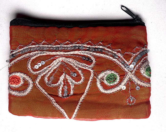 Beautiful Sari Purse. A perfect gift