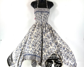 Aurora Long Summer Silk Fairy Dress, One Size; Silk Maxi Tall Girl Sundress SKU:902-7941