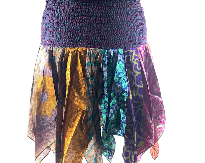 Lilly Mini Handkerchief Skirt - Harem waist SKU:745-9917