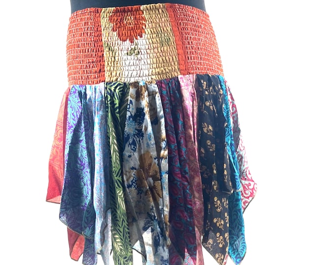 Lilly Mini Handkerchief Skirt - Harem waist SKU:745-9916