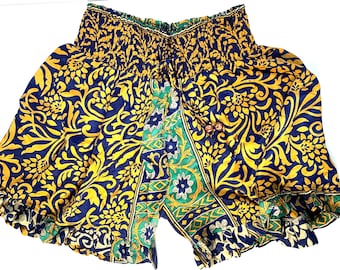 2XL. Soft Silk Venus Summer Shorts, (Dance Hot Pants) SKU:SS4-4309