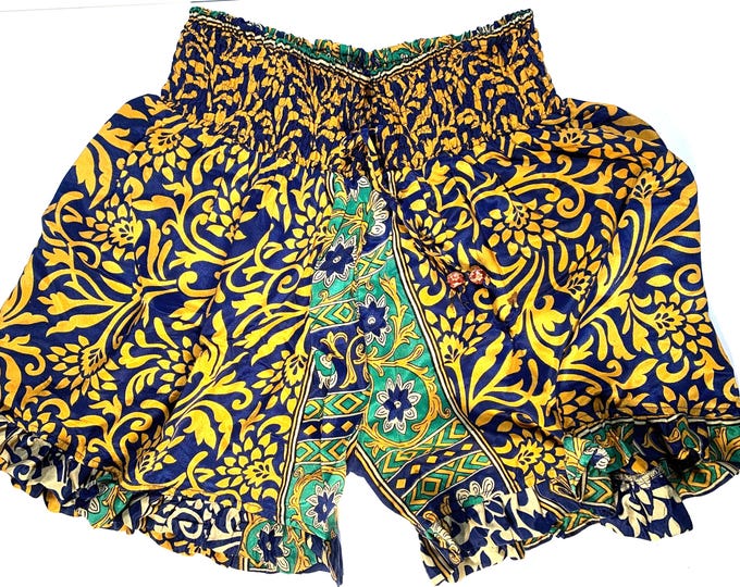 2XL. Soft Silk Venus Summer Shorts, (Dance Hot Pants) SKU:SS4-4309