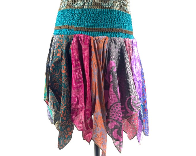 Lilly Mini Handkerchief Skirt - Harem waist SKU:745-9904