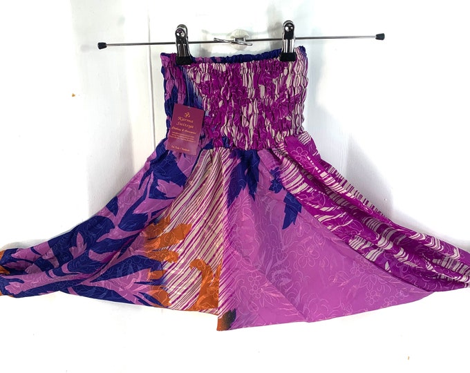Child Size 4, Silk Harem Pants, Children's Afghans, drop-crotch, Ali Baba, yoga, unisex kids trousers.
