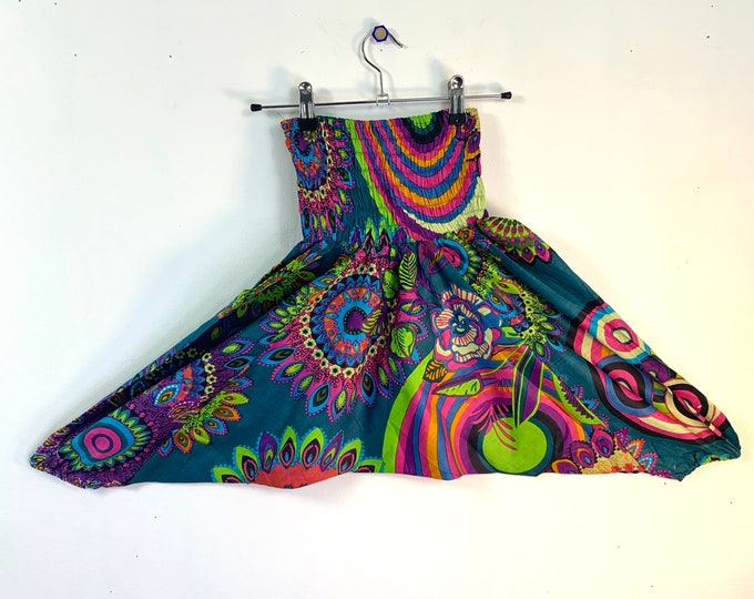 Child Size 4, Cotton Harem Pants, Afghans, drop-crotch, Ali Baba, toddler, unisex kids