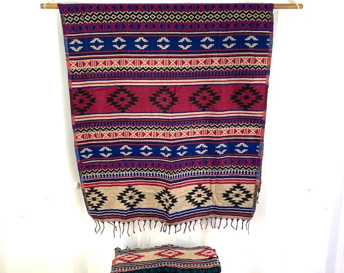 Warm Mountain Gun Blanket 4 Life, parties festivals & snuggling. A lovely soft touch, very warm and durable Boho Shawl Blanket Scarf Throw.