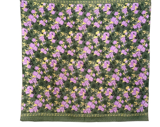 Classic Large Light Silk Head Scarf. 43" by 43" (109cm x 109cm) comes in a Special Gift Bag. The classic beautiful gift for her