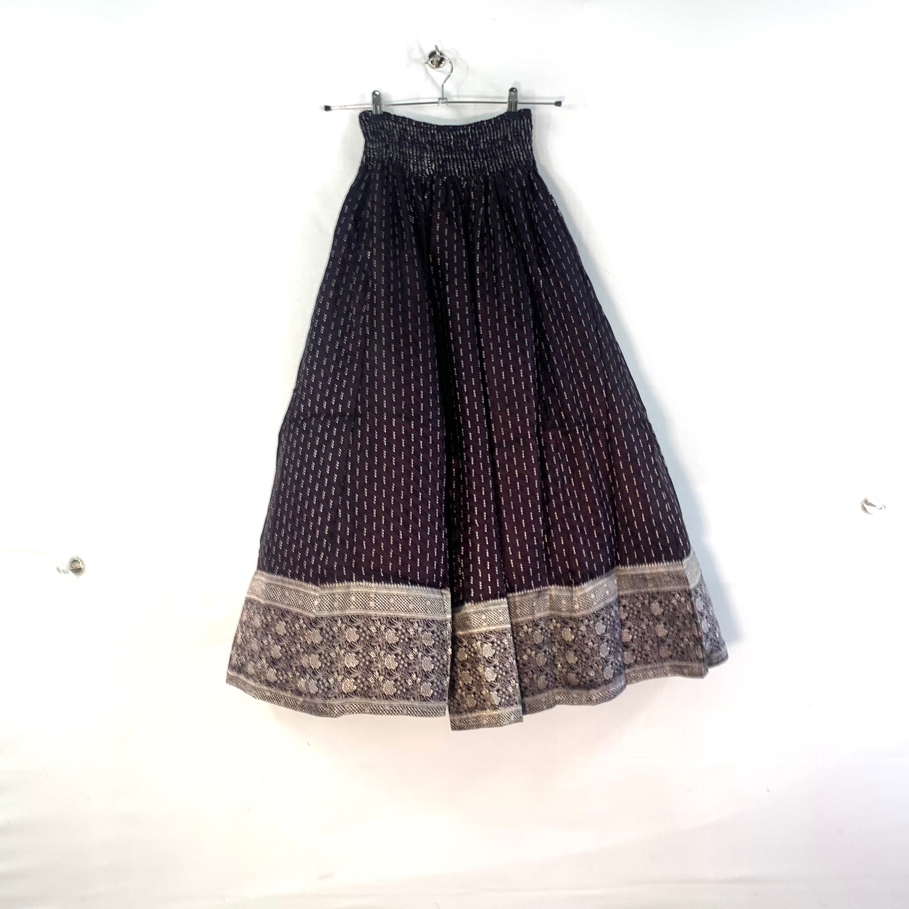 Juliana Plus Size Culottes. Silk Brocade With XL Elasticated - Etsy UK