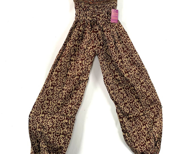 Tina Silk Pantaloon, One Size (Gypsy High Crotch Harem Trousers) SKU:840-6208