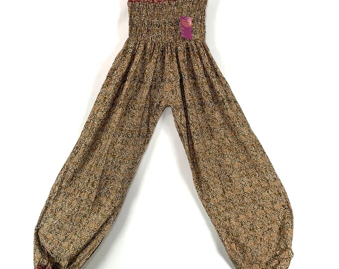 Tina Silk Pantaloon, One Size (Gypsy High Crotch Harem Trousers) SKU:840-6207