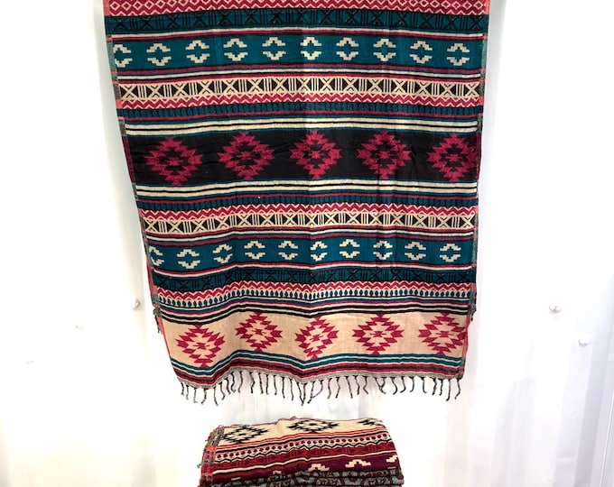 Warm Mountain Gun Blanket Scarf, Cosy Blanki, Travel or Car Blanket for festivals & snuggling, Throw Wrap Shawl Bed Bohemia