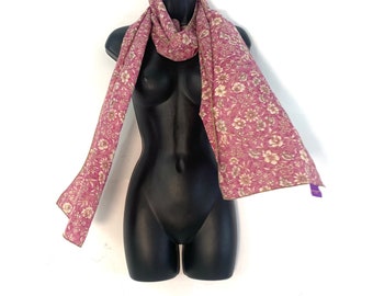 新品未使用未開封　Cherry-Pattern Scarf & Tote Set Purse Scarf 2 Handle Covers Solid Cherry Red Color Special