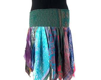 XL. Lilly Short Plus Size Mini Skirt. Harem style waist gives comfortable fit & flexibility. SKU:748-9436