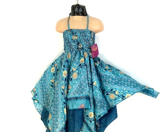 Girls Silk Fairy Dress; 2-6 years - Hard Wearing - Easy Clean (SKU:900-2492)