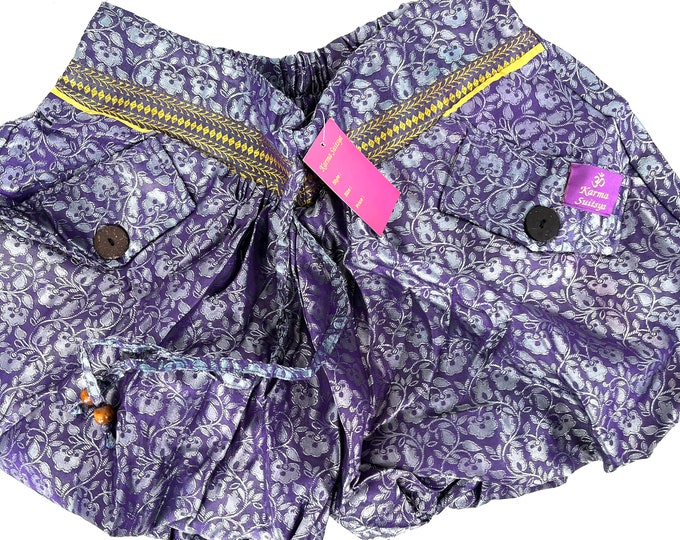 S/M. Goddess Pocket Shorts, Lined Hot Pants. SKU:1060-7577