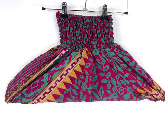 Child Size 1 Baby, Silk Harem Pants, A perfect gift, great for nappies. Kids Drop-Crotch Trousers, Afghani Pants