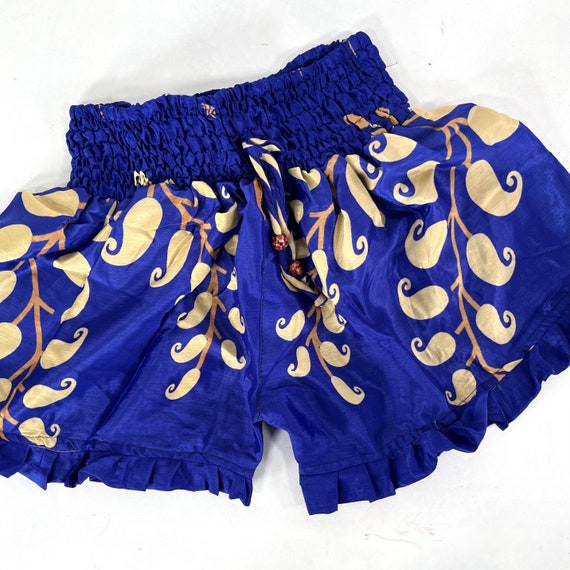 Short Femme Soyeux Imprimé Froncé - Taille 12 - Marque Hearts & Bows - Neuf Avec étiquettes