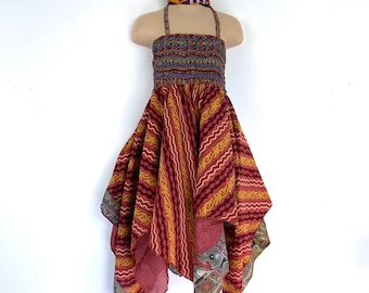 Girls Silk Fairy Dress, 2 to 6 years old (Hard Wearing & Easy Clean) SKU:900-0104