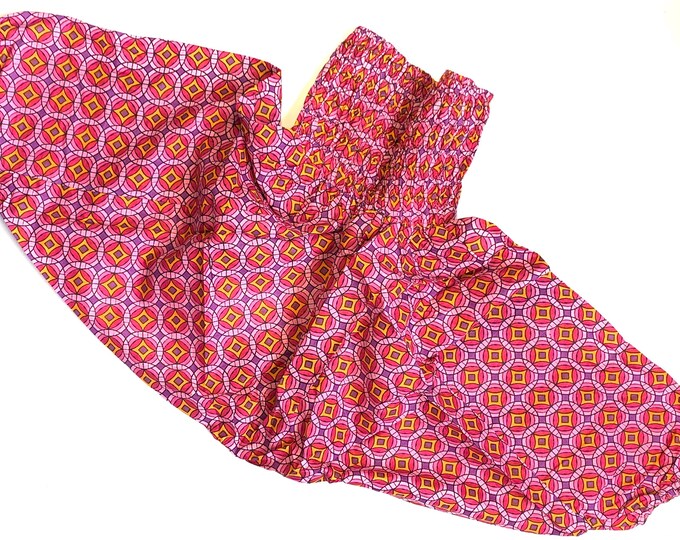 Child Size 4, Cotton Harem Pants, Afghans, drop-crotch, Ali Baba, toddler, unisex kids