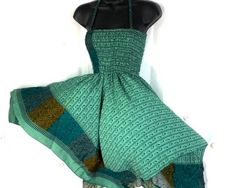 Elvina Fairy Dress; Silk 34" One Size Sundress SKU:901-2332