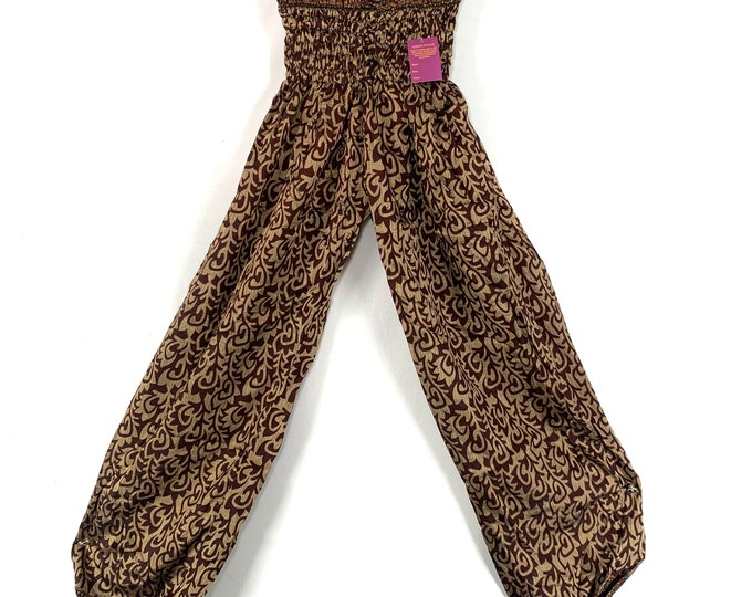 Tina Silk Pantaloon, One Size (Gypsy High Crotch Harem Trousers) SKU:840-6203