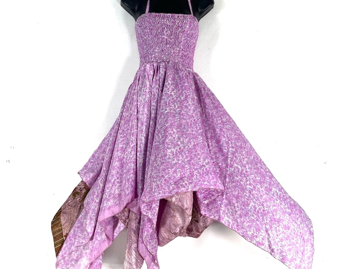 Aurora Fairy Dress, Long Summer Silk Tall Girl Sundress 45" (One Size  SKU:902-10595)
