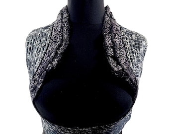 L. Underbust Corset Bustier Silk Brocade Top  SKU:443-8233