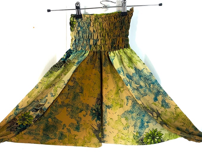 Child Size 5, Silk Harem Pants, Kids Drop-Crotch Trousers, Ali Baba, Afghan Pants.