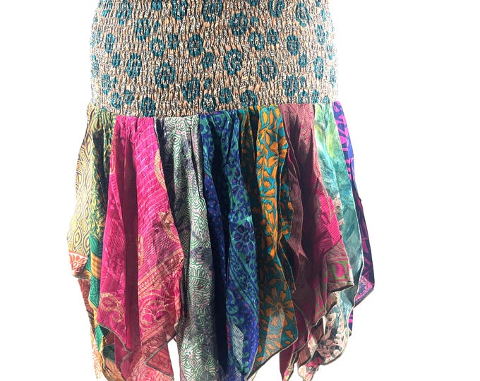 Lilly Mini Handkerchief Skirt - Harem waist SKU:745-9907