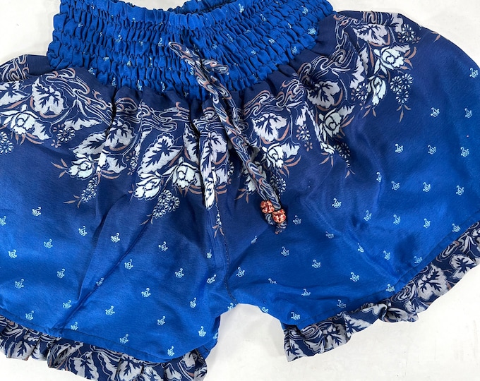 M/L. Silk Venus Shorts; Sexy Hot Pants, Soft Silky Boho Booty Shorts SKU:SS2-7564