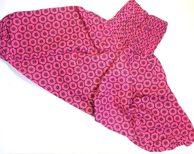Child Size 4, Cotton Harem Pants, Afghans, drop-crotch, Ali Baba, toddler, unisex kids